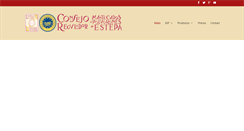 Desktop Screenshot of mantecadosypolvoronesdeestepa.com